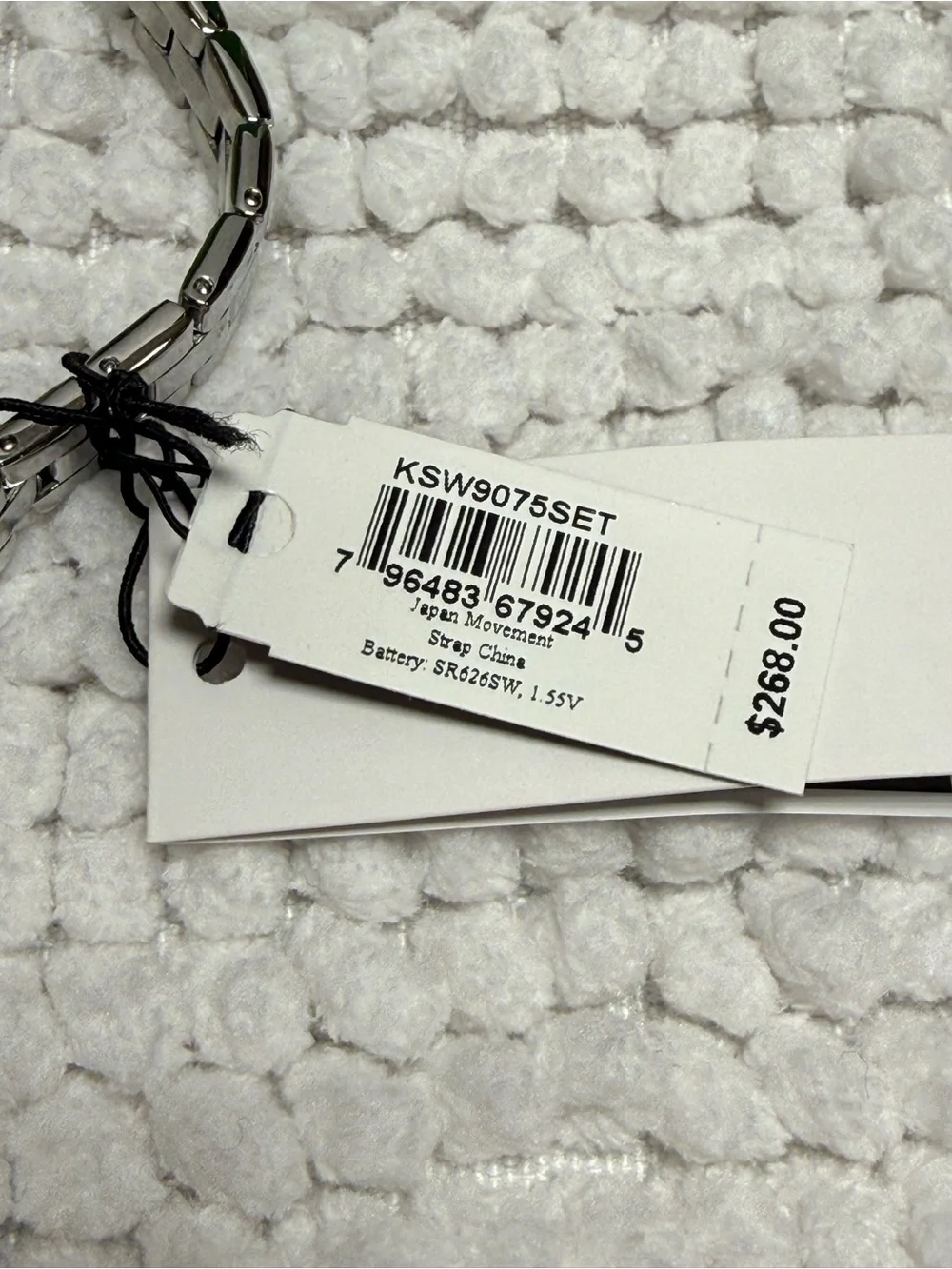 Kate Spade NY Metro Three-Hand Quartz Bracelet Watch & Crystal Bracelet Set NWT